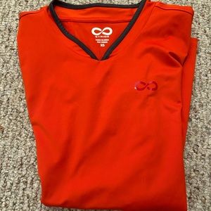 Stride chilli red horseback riding shirt